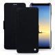 Samsung Galaxy Note8 leather case - Noir élégant