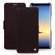 Funda de piel Samsung Galaxy Note8 - Marron envoûtant