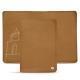 Leather passport case - Castan esparciate