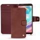 OnePlus 5T leather case - Passion vintage ( Glutton - Red ) 