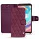 OnePlus 5T leather case - Prune vintage - Couture