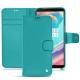 Capa em pele OnePlus 5T - Bleu fluo