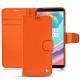 Housse cuir OnePlus 5T - Orange fluo