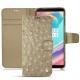 Capa em pele OnePlus 5T - Autruche desert