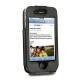 Funda de piel Apple iPhone 4 - Noir ( Nappa - Black ) 