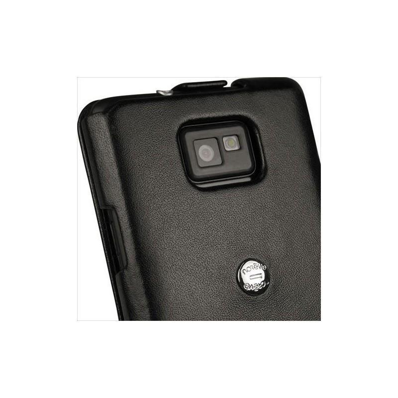 Housse cuir Samsung GT-i9100 Galaxy S II 