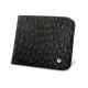 Business card wallet - Autruche nero