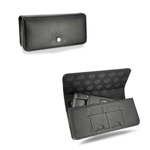 Nokia N93 - N93i  leather case - Noir ( Nappa - Black ) 