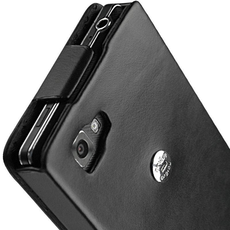 Capa em pele LG Optimus 4X HD 