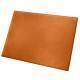 Leather desk blotter - Large 60 x 45 cm - Mandarine vintage ( Pantone 165C ) 