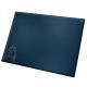 Sous main de bureau en cuir - Large 60 x 45 cm - Blu mediterran