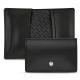 Custodia in pelle pour cartes de visite - credit - Noir ( Nappa - Black ) 