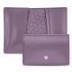 Etui en cuir pour cartes de visite - credit - Lilas ( Nappa - Pantone 2645U ) 