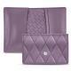 Credit - business cards leather holder - Lilas - Couture ( Nappa - Pantone 2645U ) 
