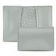 Custodia in pelle pour cartes de visite - credit - Gris PU
