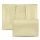Lederschutzhülle pour cartes de visite - credit - Beige PU