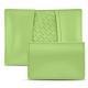 Funda de piel para tarjetas de presentacion - Vert olive PU