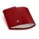 Chequebook wallet - Rouge ( Nappa - Pantone 199C ) 