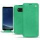 Custodia in pelle Samsung Galaxy S8 - Menthe vintage ( Pantone 562C ) 