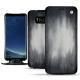 Custodia in pelle Samsung Galaxy S8 - Gris Patine