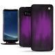 Funda de piel Samsung Galaxy S8 - Violet Patine