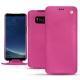 Funda de piel Samsung Galaxy S8 - Rose BB