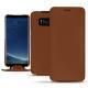 Funda de piel Samsung Galaxy S8 - Marron PU