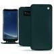 Samsung Galaxy S8 leather case - Vert séduisant