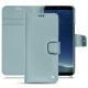 Custodia in pelle Samsung Galaxy S8 - Bleu ciel ( Nappa - Pantone 277C ) 