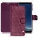 Capa em pele Samsung Galaxy S8 - Prune vintage - Couture