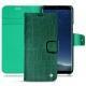 Samsung Galaxy S8 leather case - Crocodile pino