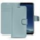 Capa em pele Samsung Galaxy S8 - Bleu Ciel PU