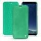 Housse cuir Samsung Galaxy S8 - Menthe vintage ( Pantone 562C ) 