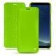 硬质真皮保护套 Samsung Galaxy S8 - Vert fluo