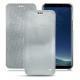 Housse cuir Samsung Galaxy S8 - Platinium ( Pantone 877C ) 