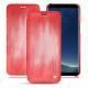 Housse cuir Samsung Galaxy S8 - Rose Patine