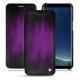Custodia in pelle Samsung Galaxy S8 - Violet Patine