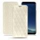 Capa em pele Samsung Galaxy S8 - Blanc - Couture ( Bologna - White ) 