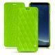 硬质真皮保护套 Samsung Galaxy S8 - Vert fluo - Couture