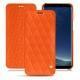 Funda de piel Samsung Galaxy S8 - Orange fluo - Couture