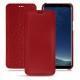 Housse cuir Samsung Galaxy S8 - Rouge PU