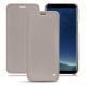 Housse cuir Samsung Galaxy S8 - Taupe innocent
