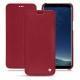 Custodia in pelle Samsung Galaxy S8 - Rouge passion