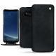 Funda de piel Samsung Galaxy S8+ - Dark vintage ( Roughtcut - Black#5256 ) 