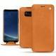 Custodia in pelle Samsung Galaxy S8+ - Mandarine vintage ( Pantone 165C ) 