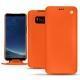 Custodia in pelle Samsung Galaxy S8+ - Orange fluo