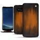 Funda de piel Samsung Galaxy S8+ - Marron Patine