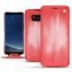 Custodia in pelle Samsung Galaxy S8+ - Rose Patine