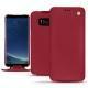 Samsung Galaxy S8+ leather case - Rouge passion