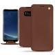 Custodia in pelle Samsung Galaxy S8+ - Marron délicat